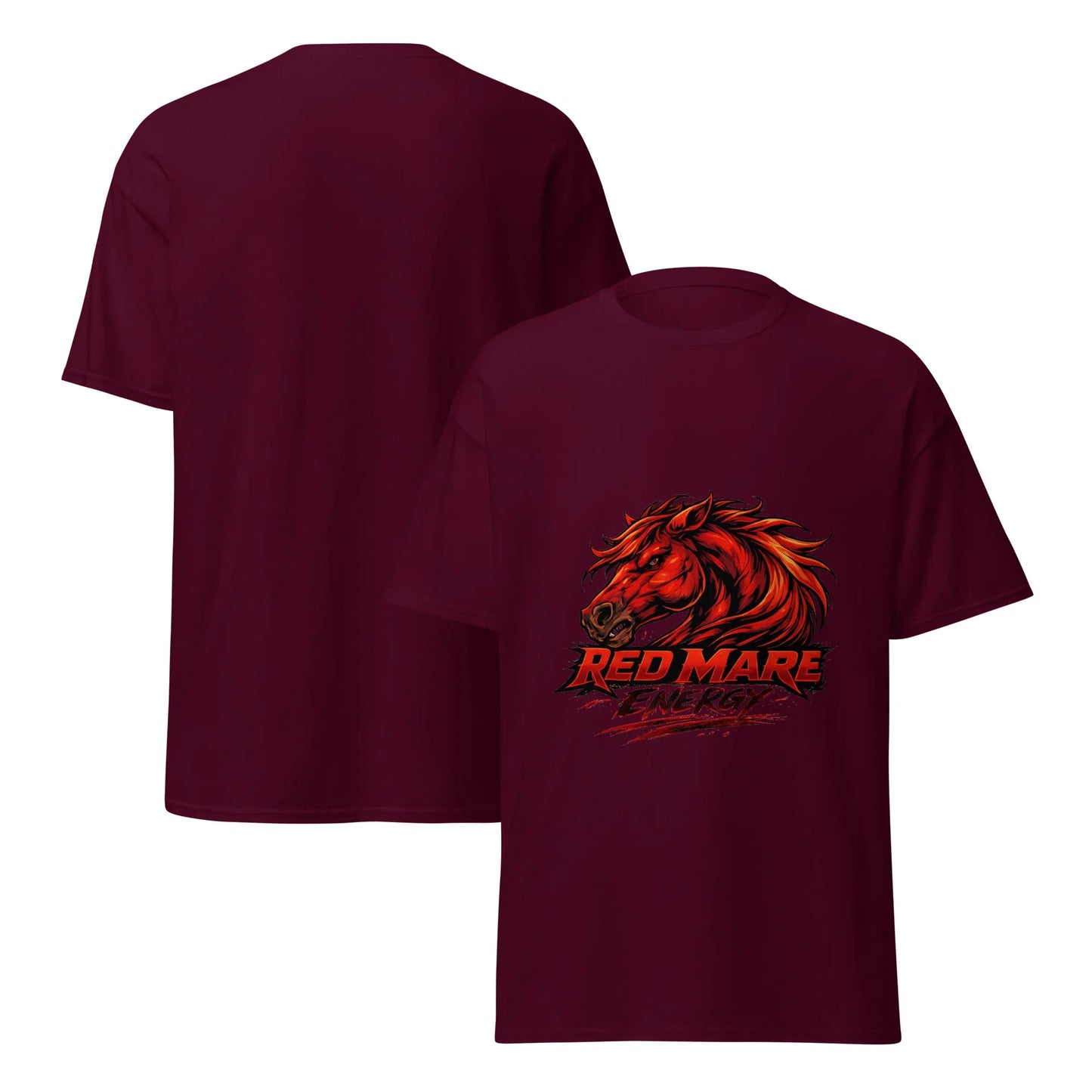 Red Mare Energy - Unisex classic tee - Feral Pony