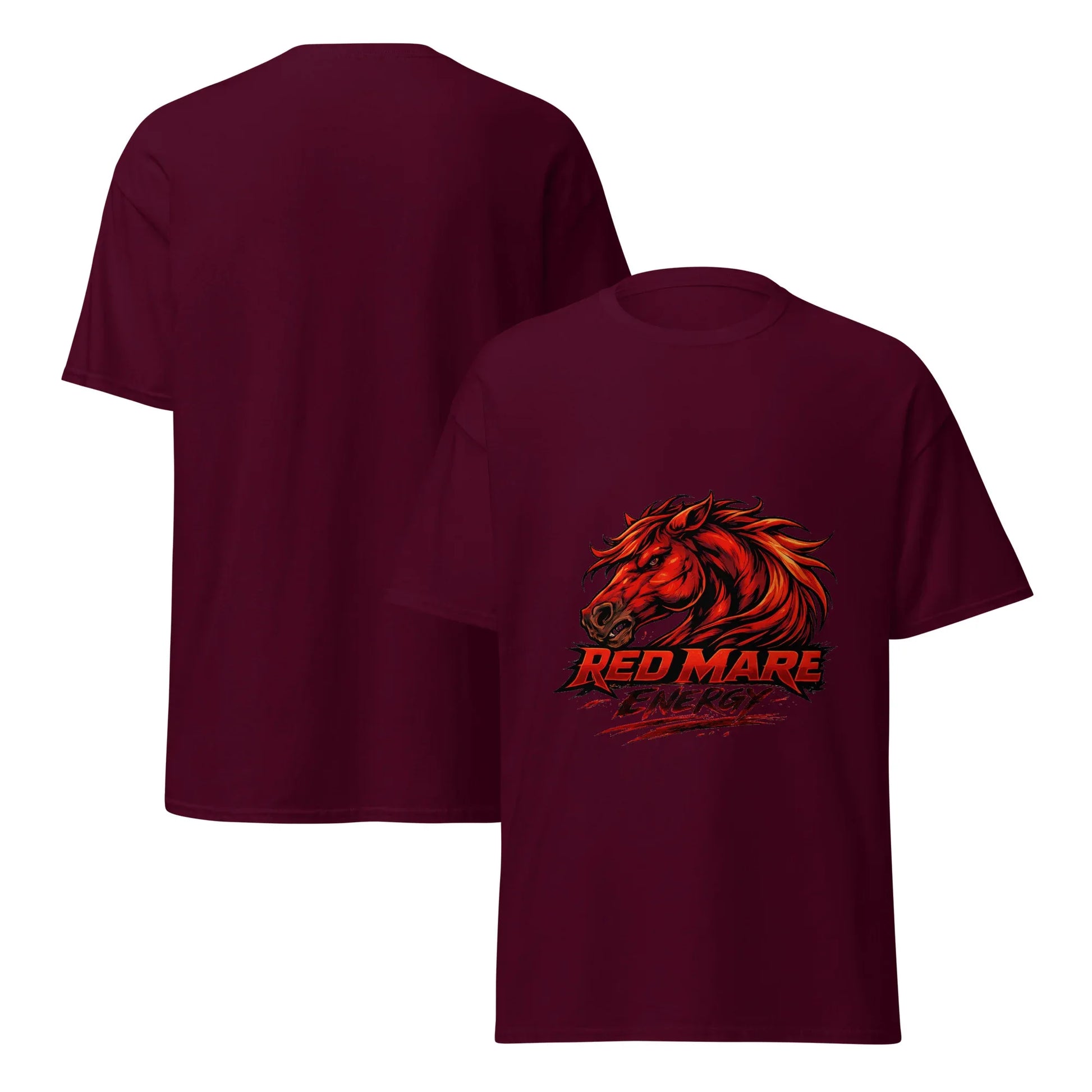 Red Mare Energy - Unisex classic tee - Feral Pony