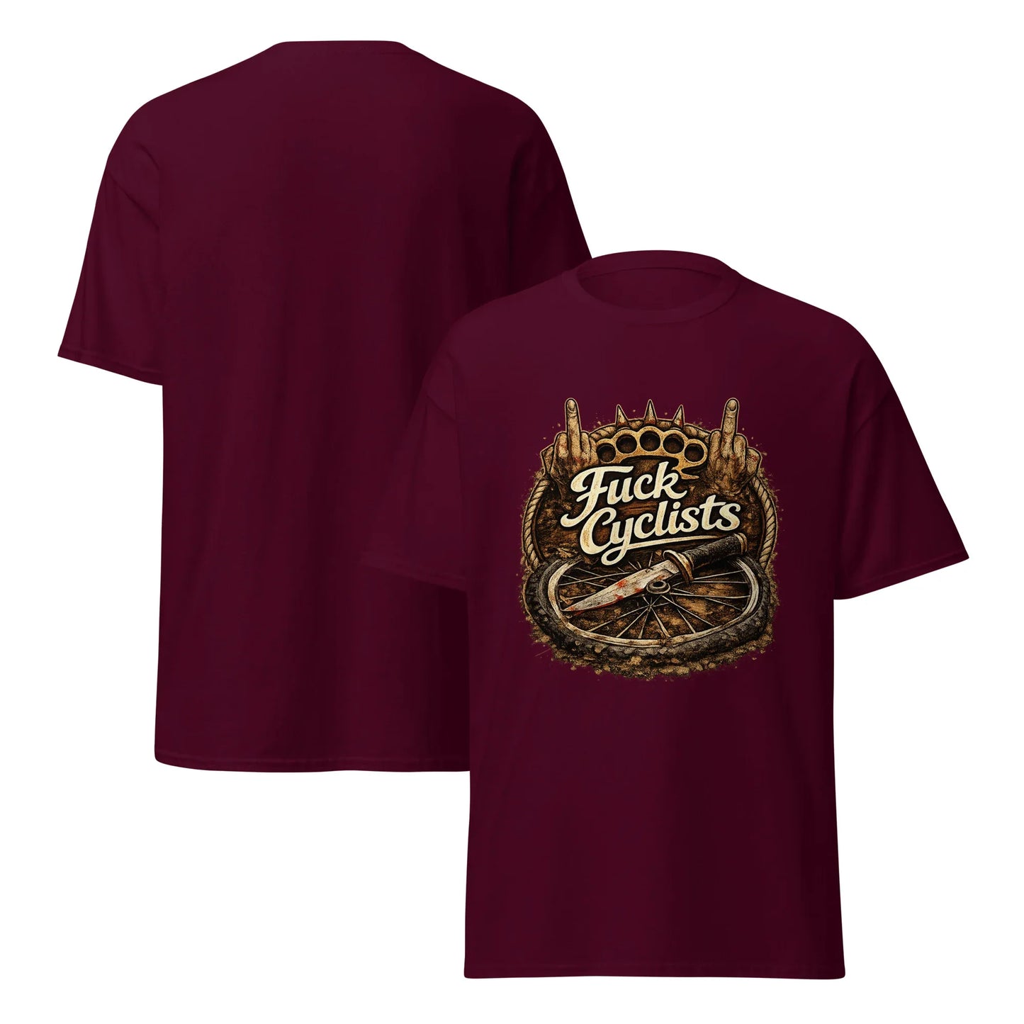 F#ck Cyclists - Unisex classic tee - Feral Pony