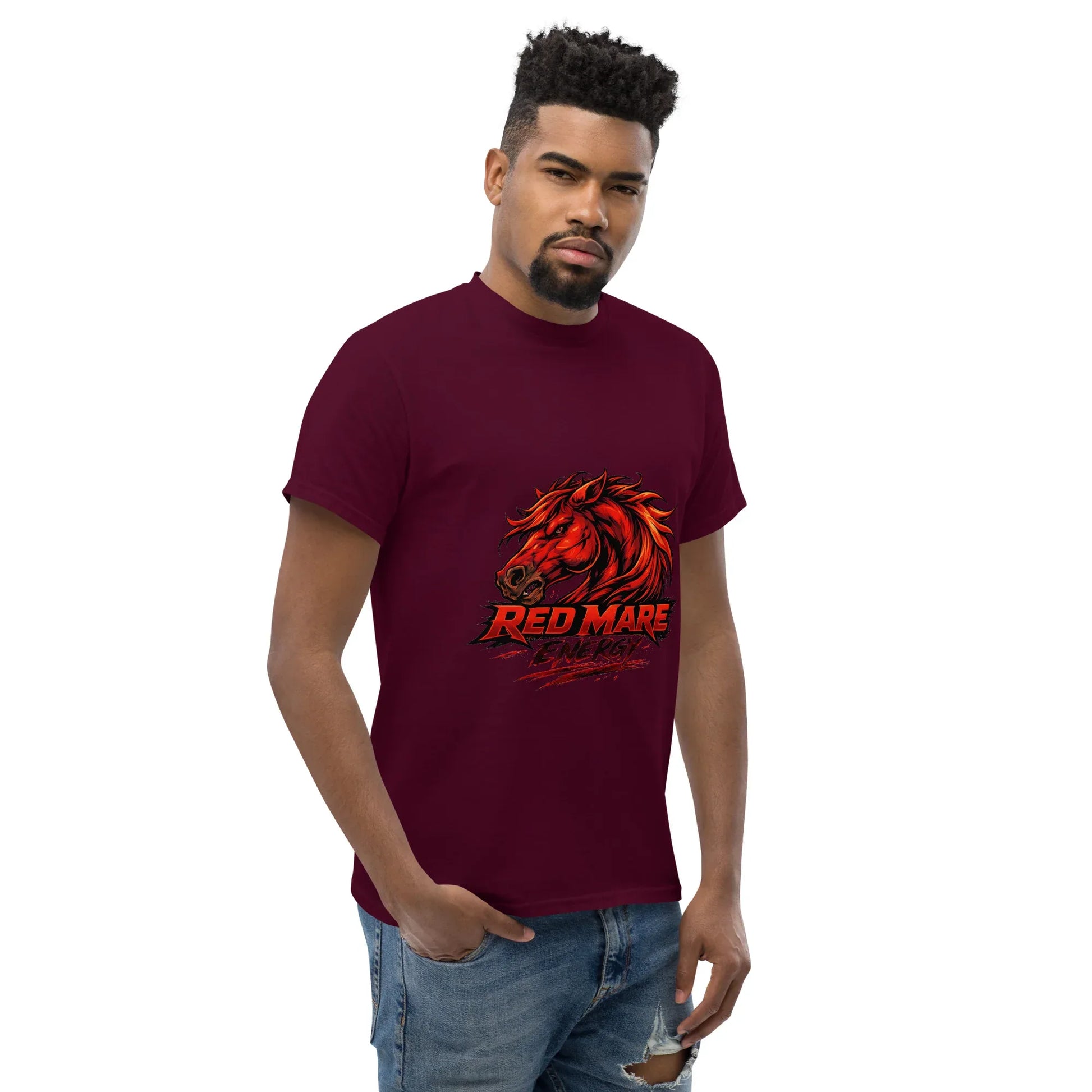 Red Mare Energy - Unisex classic tee - Feral Pony