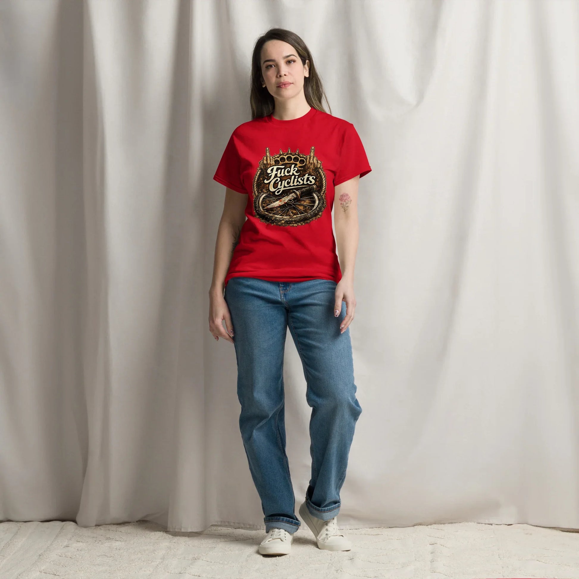 F#ck Cyclists - Unisex classic tee - Feral Pony