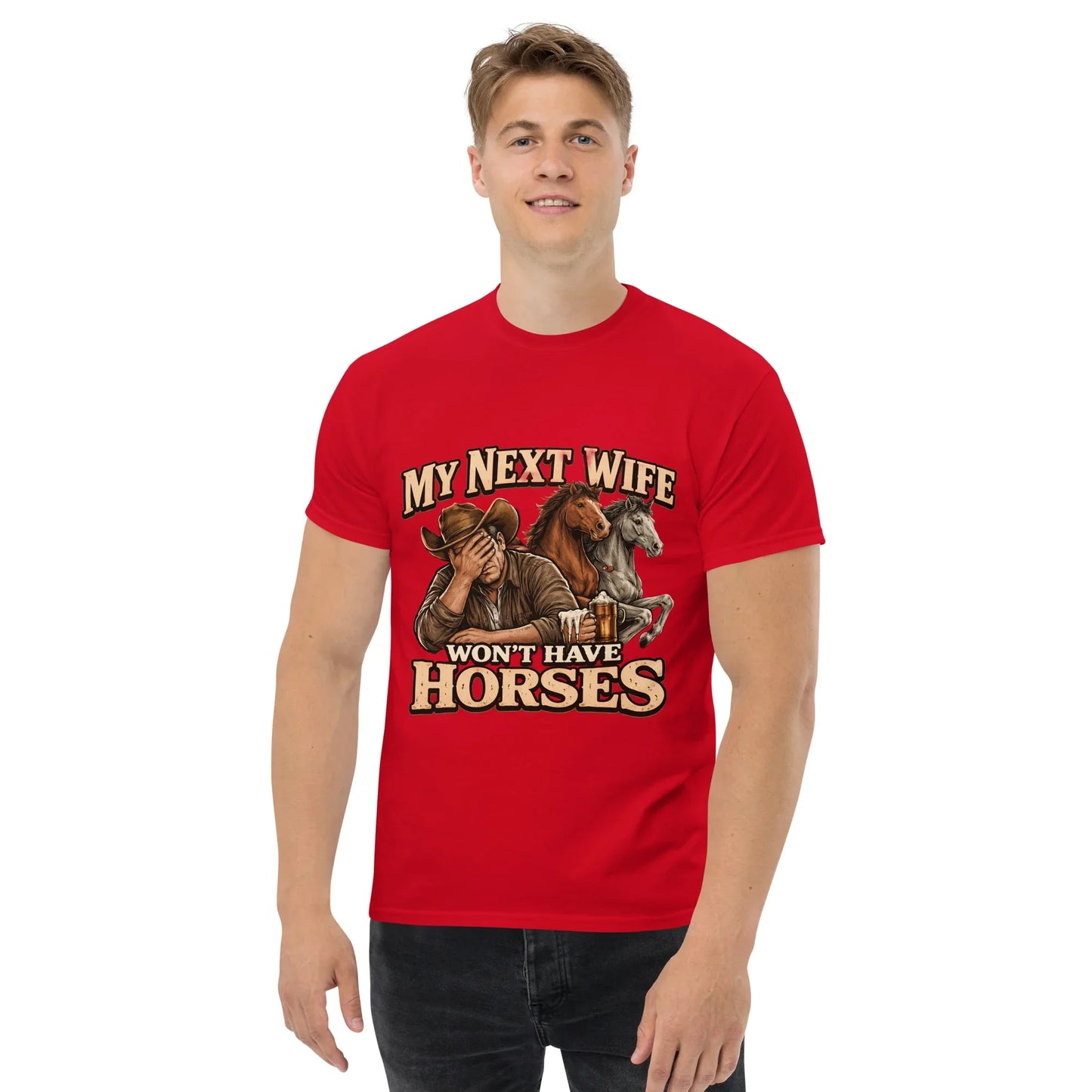 Next Wife - Unisex classic tee - Feral Pony