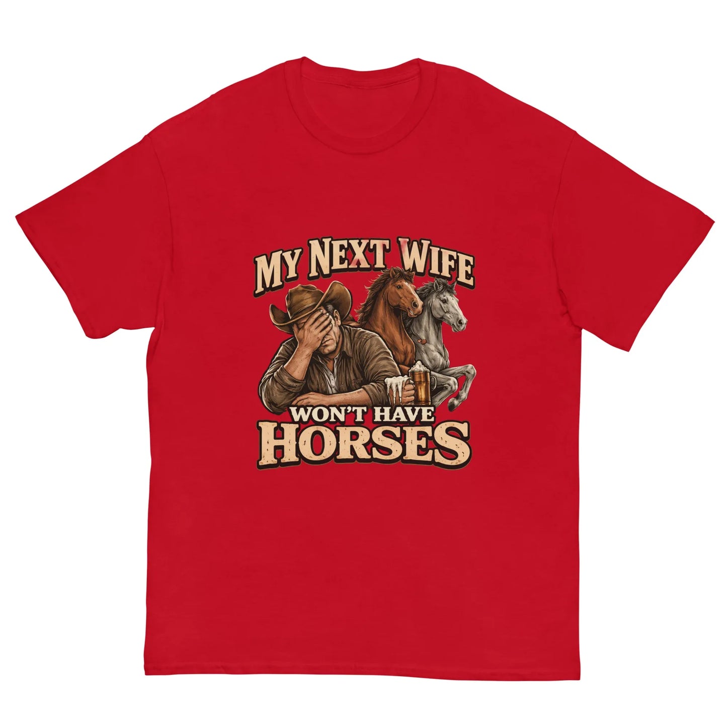 Next Wife - Unisex classic tee - Feral Pony