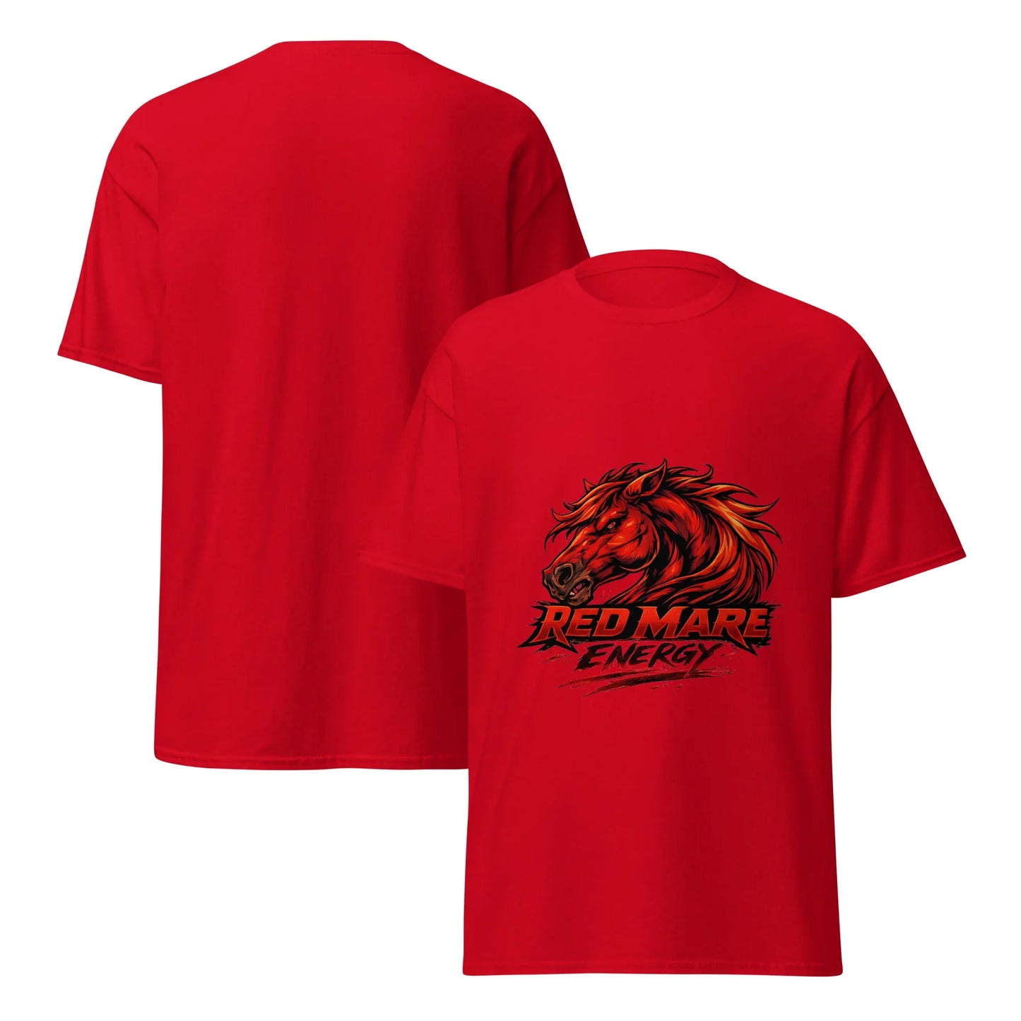 Red Mare Energy - Unisex classic tee - Feral Pony