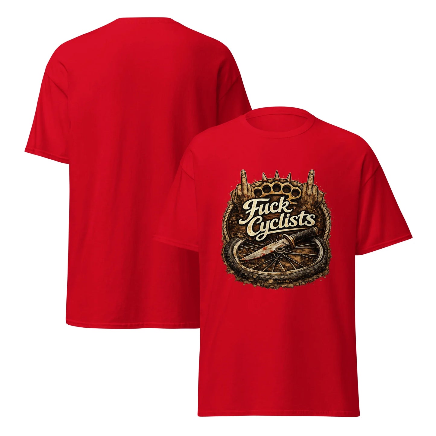 F#ck Cyclists - Unisex classic tee - Feral Pony