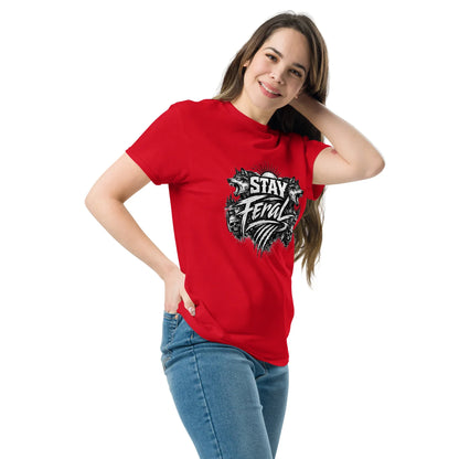 Stay Feral - Wolf - Unisex Classic Tee - Feral Pony
