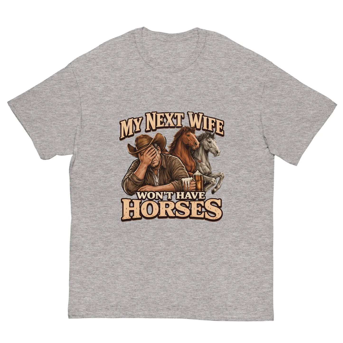 Next Wife - Unisex classic tee - Feral Pony