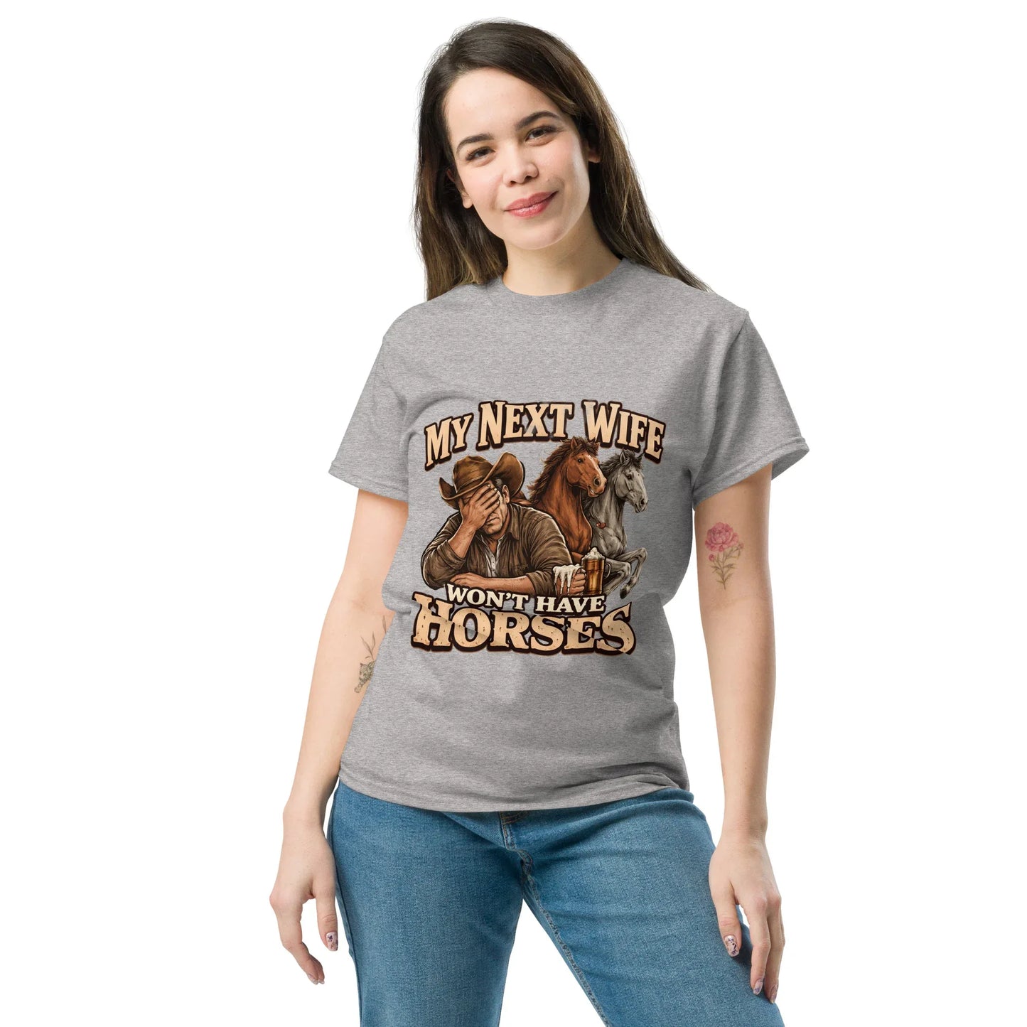 Next Wife - Unisex classic tee - Feral Pony