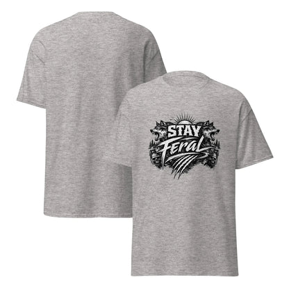 Stay Feral - Wolf - Unisex Classic Tee - Feral Pony