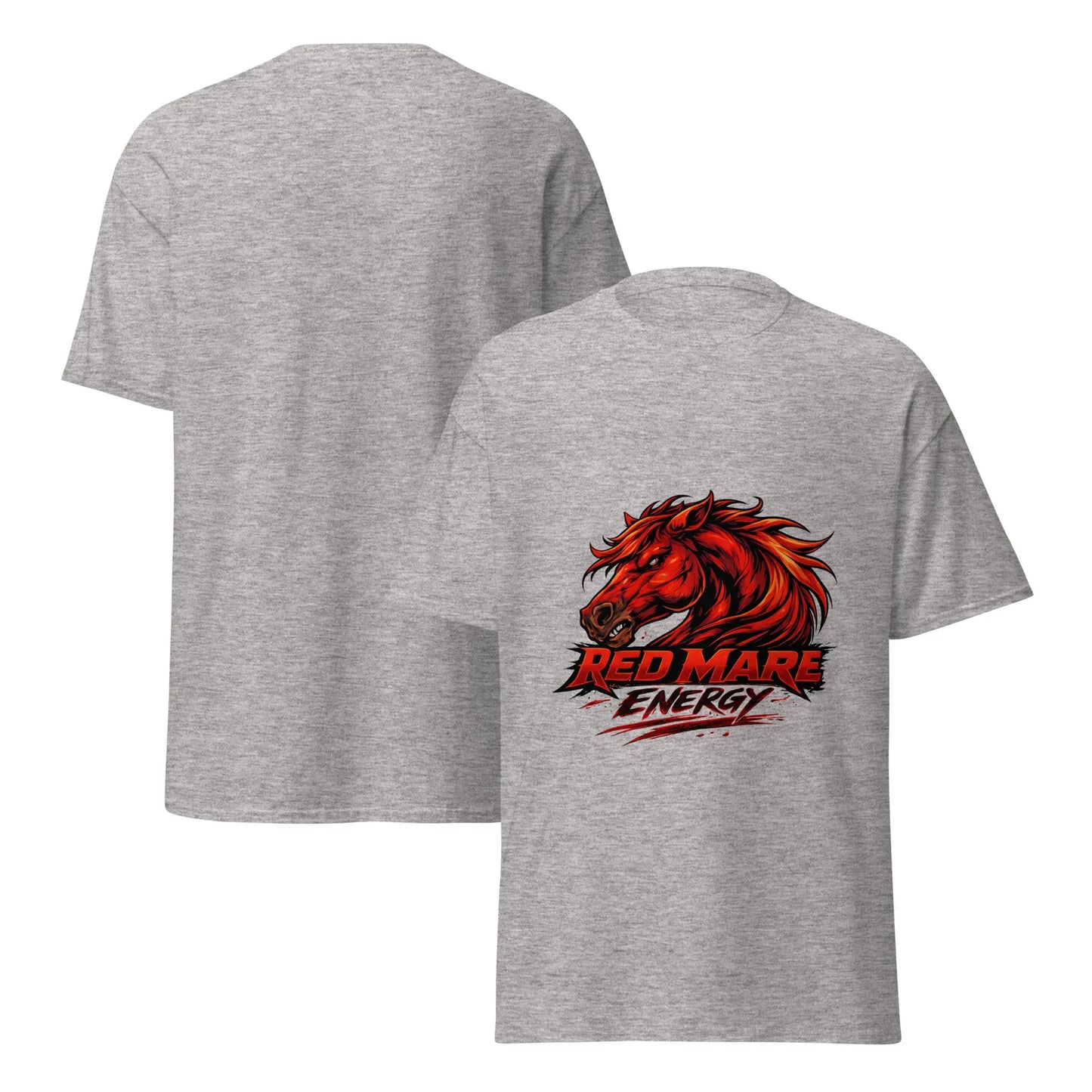 Red Mare Energy - Unisex classic tee - Feral Pony