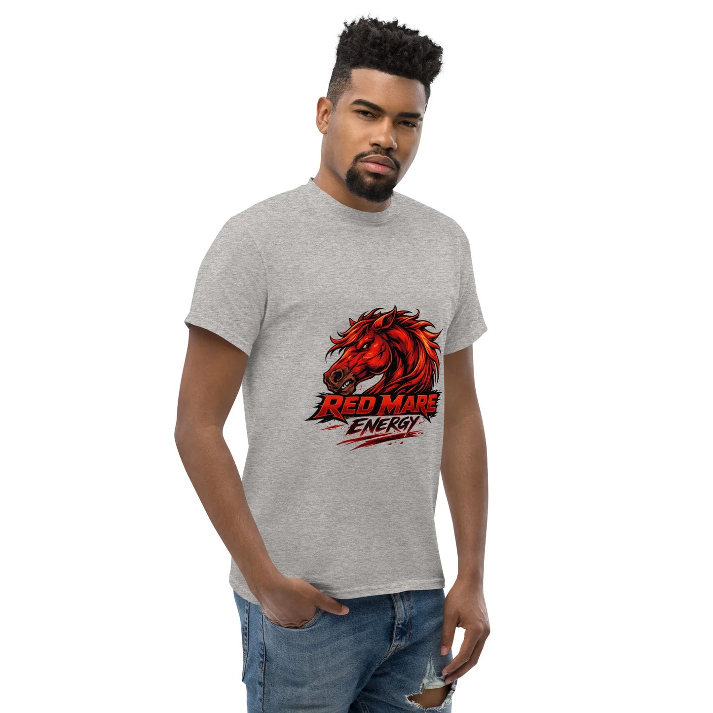 Red Mare Energy - Unisex classic tee - Feral Pony