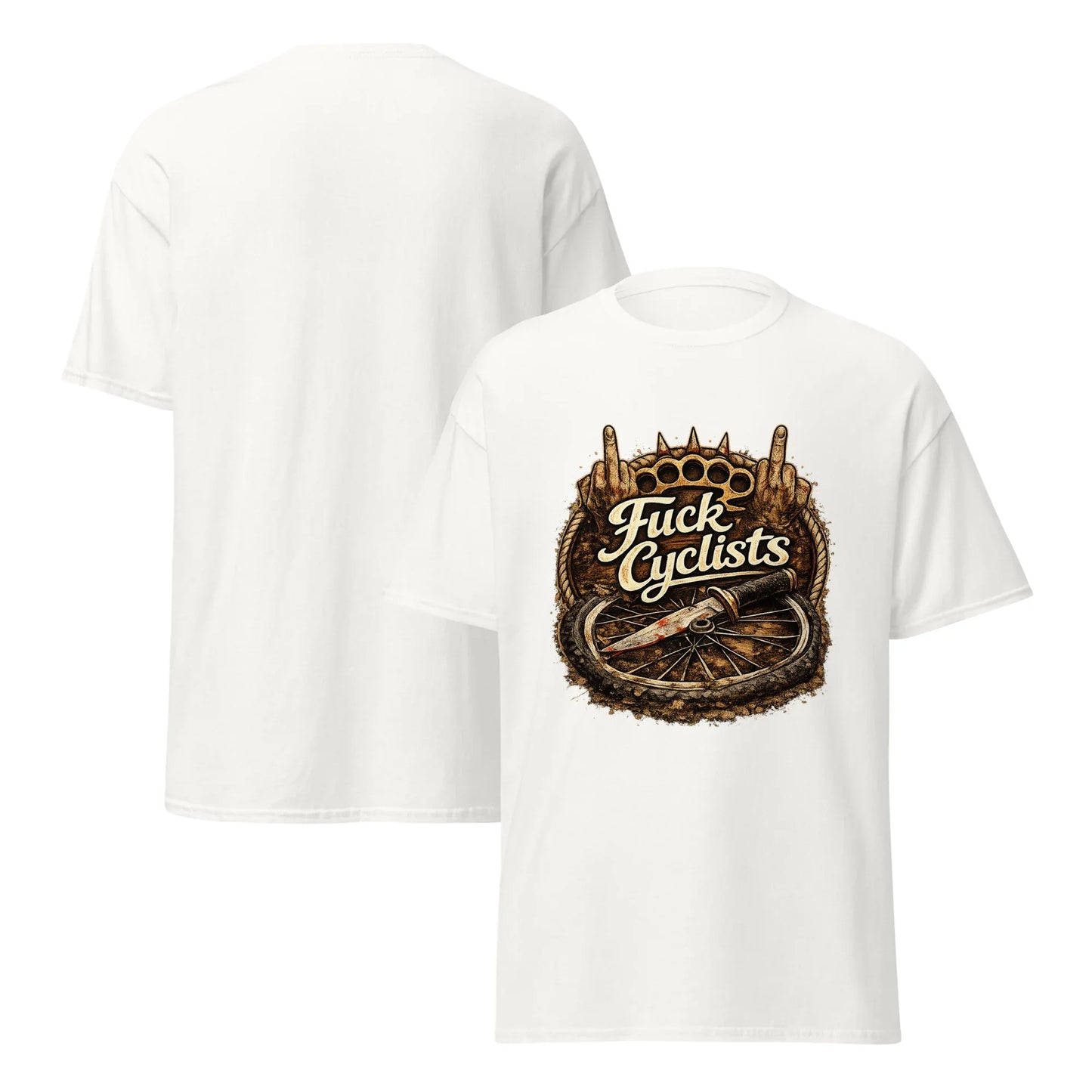 F#ck Cyclists - Unisex classic tee - Feral Pony