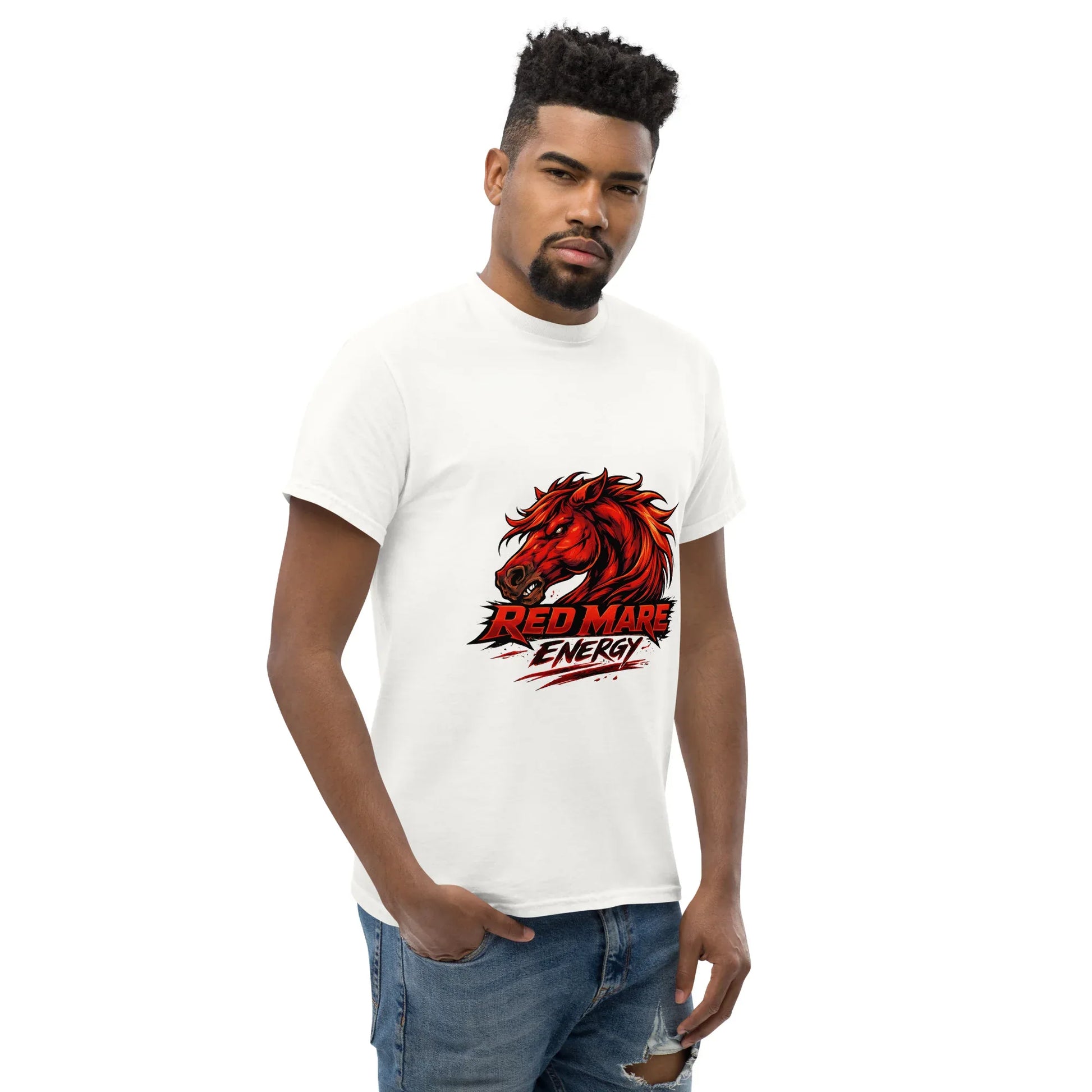 Red Mare Energy - Unisex classic tee - Feral Pony