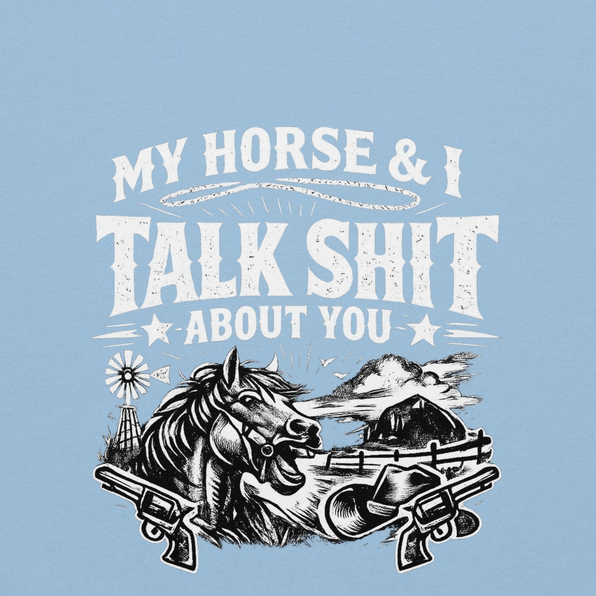 Talk Shit - Unisex Sweatshirt - Feral Pony