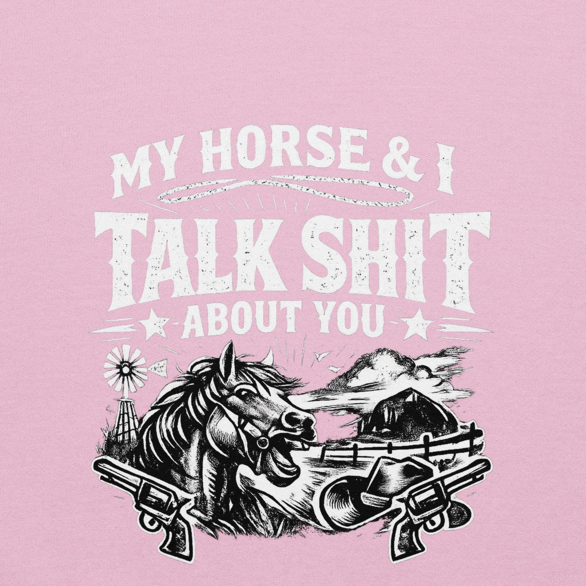 Talk Shit - Unisex Sweatshirt - Feral Pony