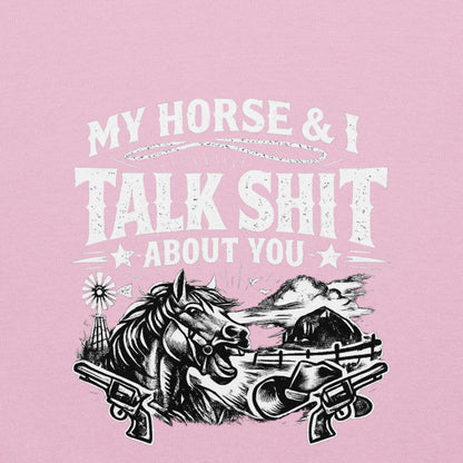 Talk Shit - Unisex Sweatshirt - Feral Pony