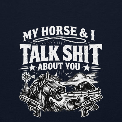 Talk Shit - Unisex Sweatshirt - Feral Pony