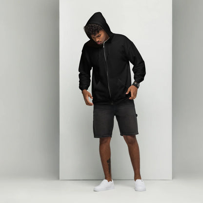 Stay Feral - Unisex heavy blend zip hoodie - Feral Pony