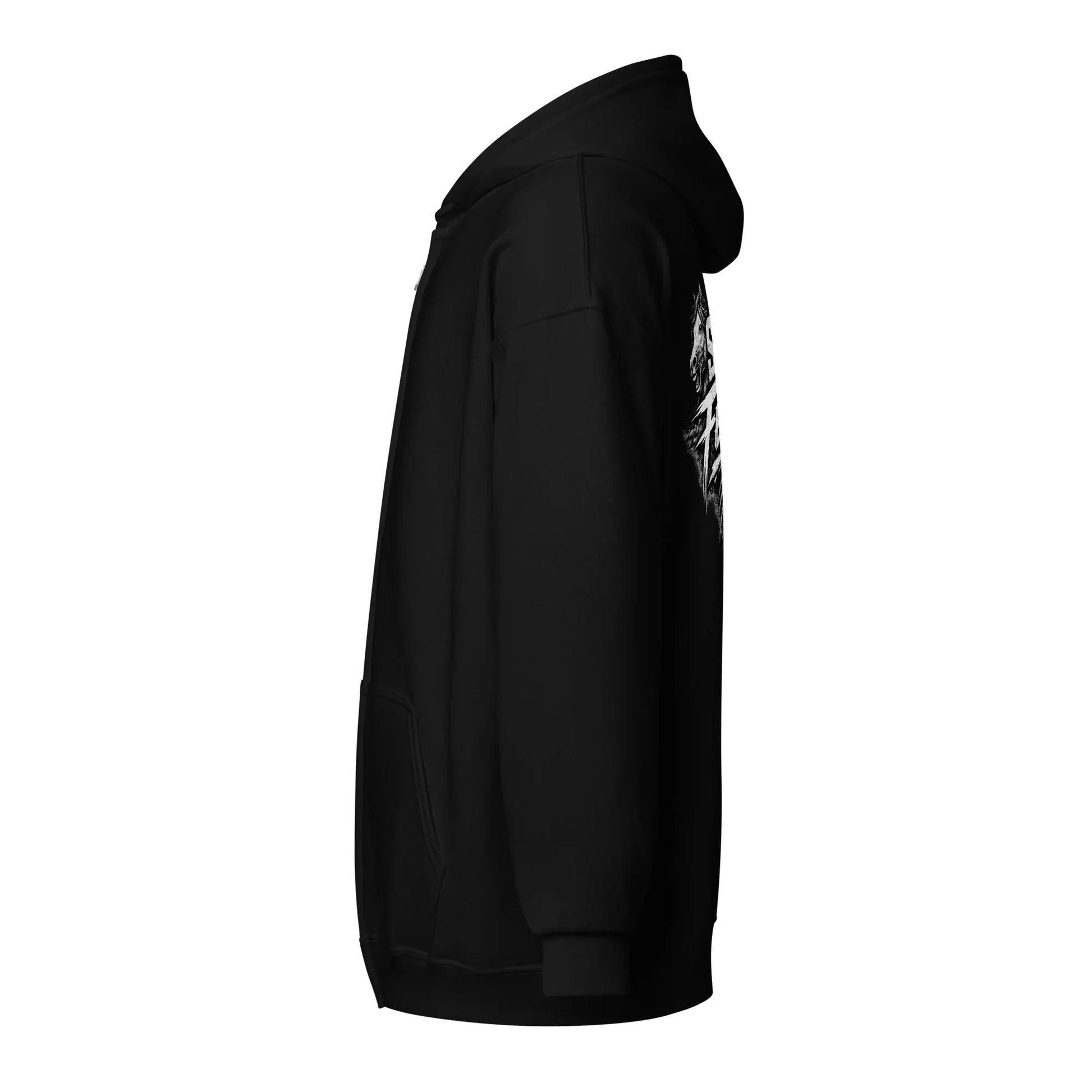 Stay Feral - Unisex heavy blend zip hoodie - Feral Pony