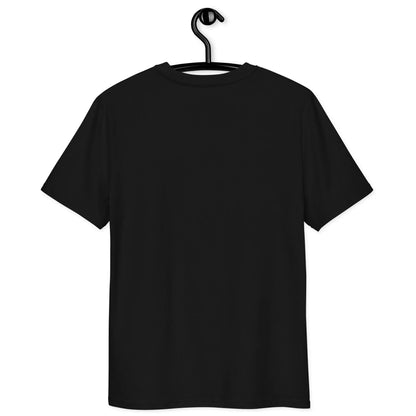 Stay Feral Wolf - Unisex organic ribbed neck t-shirt - Feral Pony